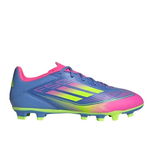 Buty piłkarskie adidas F50 Club FG/MG  IE1245 niebieskie ze sklepu ButyModne.pl w kategorii Buty sportowe męskie - zdjęcie 182004423