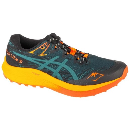 Buty do biegania Asics Fuji Lite 5 M 1011B889-300 wielokolorowe ze sklepu ButyModne.pl w kategorii Buty sportowe męskie - zdjęcie 182004661