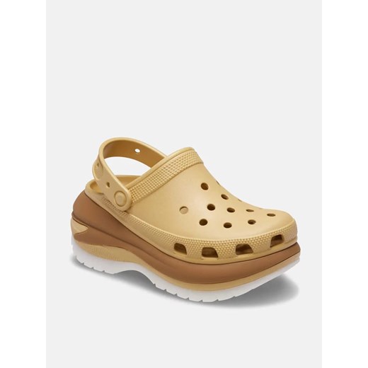 Crocs Chodaki &quot;Mega Crush Matte&quot; w kolorze beżowym ze sklepu Limango Polska w kategorii Klapki damskie - zdjęcie 182006680