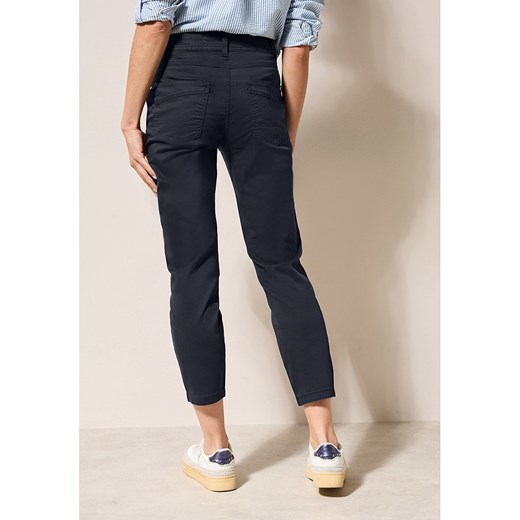 Cecil Spodnie - Slim fit - w kolorze granatowym Cecil W26/L26 Limango Polska okazyjna cena