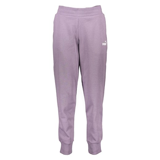 Puma Spodnie dresowe "Essentials" w kolorze fioletowym Puma M promocja Limango Polska