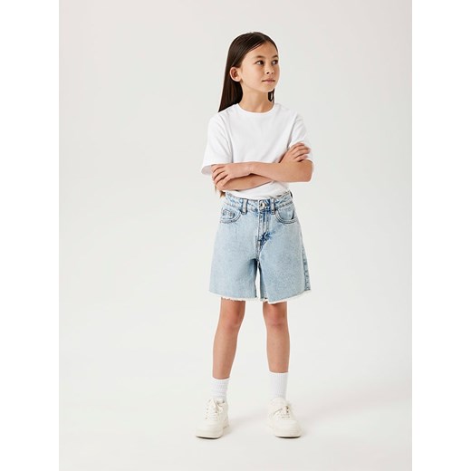 name it Szorty dżinsowe - Regular fit - w kolorze błękitnym ze sklepu Limango Polska w kategorii Spodenki dziewczęce - zdjęcie 182006914