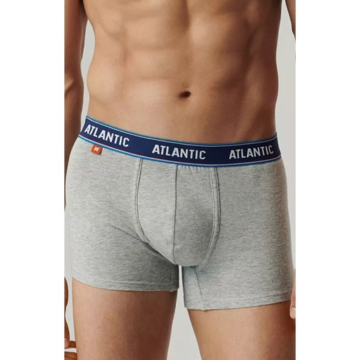 Atlantic 3-pack bokserki męskie 3MH-214-GRA/KOR/SZM, Kolor multicolour, Rozmiar S, ATLANTIC ze sklepu Intymna w kategorii Majtki męskie - zdjęcie 182007133