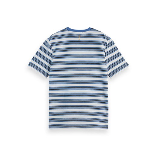 Scotch & Soda Koszulka w kolorze niebiesko-białym XXL Limango Polska okazyjna cena