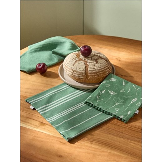 Sinsay - Ścierki kuchenne z wiosennym wzorem 3 pack - wielobarwny ze sklepu Sinsay w kategorii Ścierki kuchenne - zdjęcie 182012832