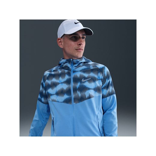 Męska kurtka do biegania Nike Miler - Niebieski ze sklepu Nike poland w kategorii Kurtki męskie - zdjęcie 182018521