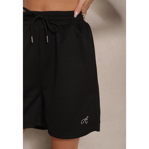Szorty czarne Renee casual