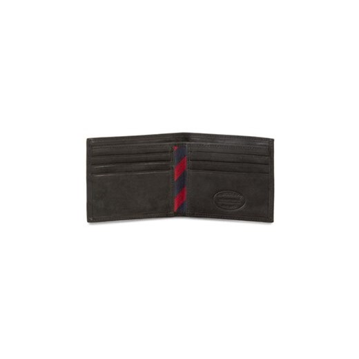 Duży Portfel Męski Tommy Hilfiger Johnson Mini Cc Wallet AM0AM00663 Czarny Tommy Hilfiger 00 eobuwie.pl