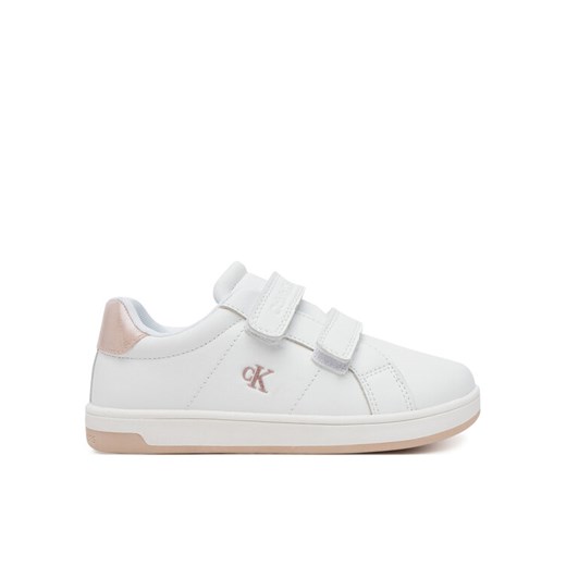 Sneakersy Calvin Klein Jeans Low Cut Velcro V1A9-82007-1355X S Biały ze sklepu eobuwie.pl w kategorii Buty sportowe dziecięce - zdjęcie 182022111