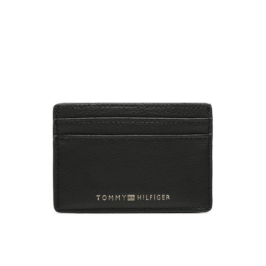 Etui na karty kredytowe Tommy Hilfiger Th Contemporary Cc Holder AW0AW14894 Czarny ze sklepu eobuwie.pl w kategorii Etui - zdjęcie 182022232