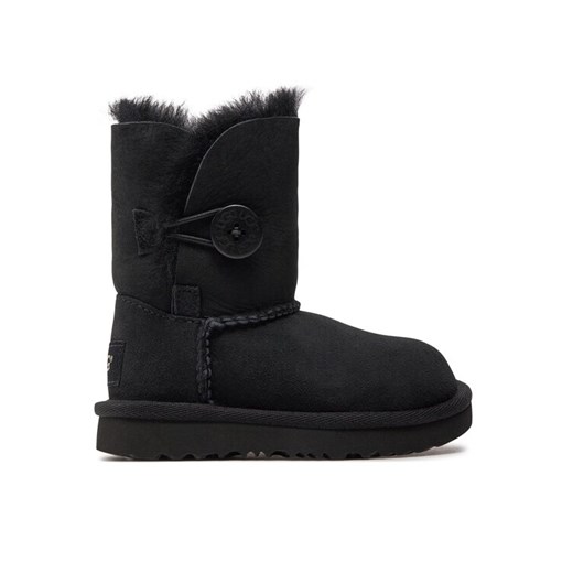 Śniegowce Ugg T Bailey Button II 1017400T Czarny ze sklepu eobuwie.pl w kategorii Buty zimowe dziecięce - zdjęcie 182022351