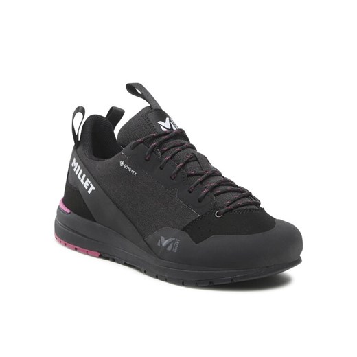 Trekkingi Millet Granite Canvas Gtx W GORE-TEX MIG1875 Czarny ze sklepu eobuwie.pl w kategorii Buty trekkingowe damskie - zdjęcie 182022364