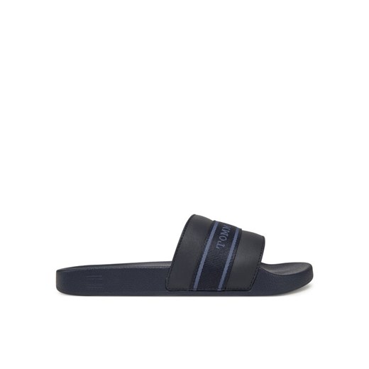 Klapki Tommy Hilfiger Hilfiger Poolside With Webbing FW0FW08529 Granatowy ze sklepu eobuwie.pl w kategorii Klapki damskie - zdjęcie 182022431