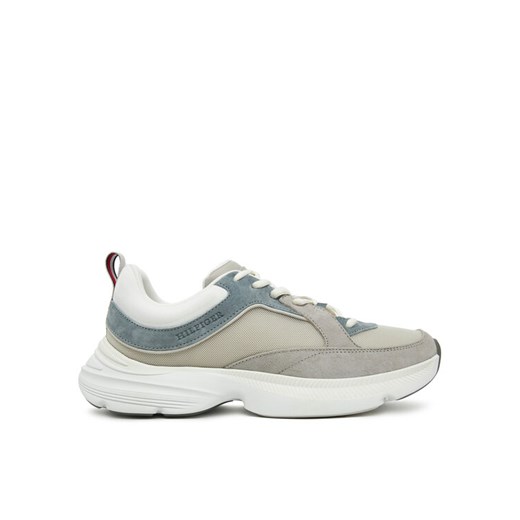 Sneakersy Tommy Hilfiger FM0FM05384 Szary ze sklepu eobuwie.pl w kategorii Buty sportowe męskie - zdjęcie 182022450