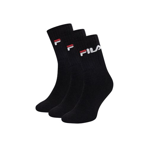 Skarpety Fila F9505-AW24 (3-pack) Czarny ze sklepu eobuwie.pl w kategorii Skarpetki męskie - zdjęcie 182022504