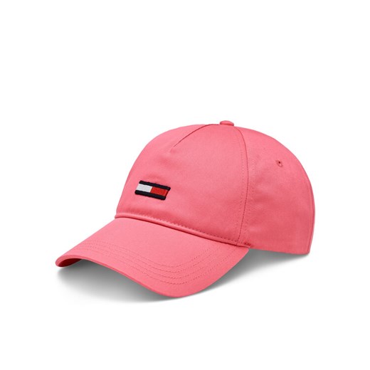 Czapka z daszkiem Tommy Jeans Elongated AW0AW15842 Różowy ze sklepu eobuwie.pl w kategorii Czapki z daszkiem damskie - zdjęcie 182022514