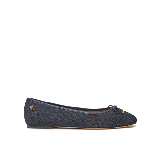 Baleriny LAUREN RALPH LAUREN Jayna 802962175001 Granatowy ze sklepu eobuwie.pl w kategorii Balerinki - zdjęcie 182022533