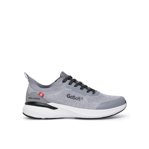 Sneakersy Go Soft MP-12 Szary ze sklepu eobuwie.pl w kategorii Buty sportowe męskie - zdjęcie 182022612