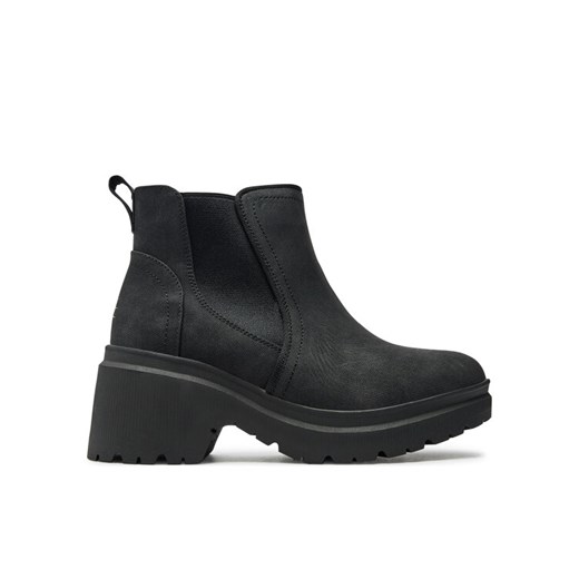 Botki Skechers 114625/BBK Czarny ze sklepu eobuwie.pl w kategorii Botki - zdjęcie 182022710