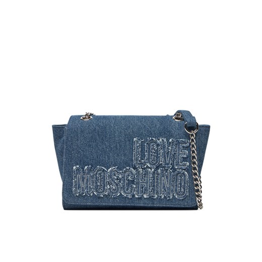 Torebka LOVE MOSCHINO JC4245PP0MKM0750 Niebieski ze sklepu eobuwie.pl w kategorii Torebki damskie - zdjęcie 182022714
