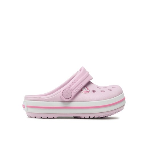 Klapki Crocs Crocband Clog T 207005 Różowy ze sklepu eobuwie.pl w kategorii Buciki niemowlęce - zdjęcie 182022791
