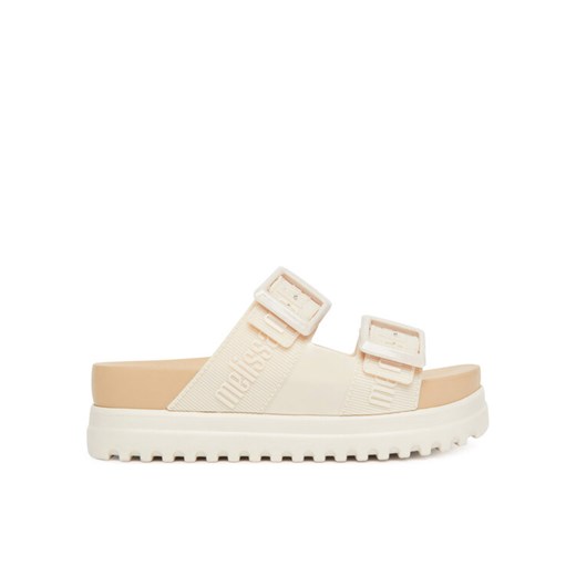 Klapki Melissa Melissa Cozy M Lover Platform Ad M 35977 Beżowy ze sklepu eobuwie.pl w kategorii Klapki damskie - zdjęcie 182022820