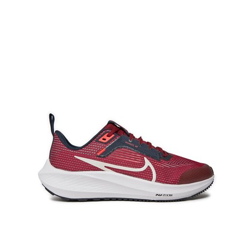 Buty do biegania Nike Air Zoom Pegasus 40 (GS) DX2498 009 Bordowy ze sklepu eobuwie.pl w kategorii Buty sportowe damskie - zdjęcie 182022883