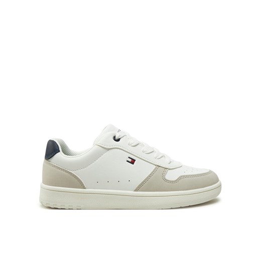 Sneakersy Tommy Hilfiger Low Cut Lace-Up Sneaker T3X9-33849-1269 S Biały ze sklepu eobuwie.pl w kategorii Buty sportowe dziecięce - zdjęcie 182022954