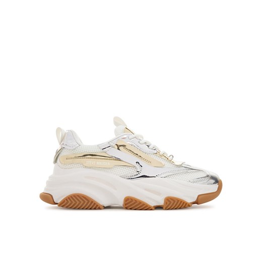 Sneakersy Steve Madden Possession-E SM19000033 Srebrny ze sklepu eobuwie.pl w kategorii Buty sportowe damskie - zdjęcie 182022964