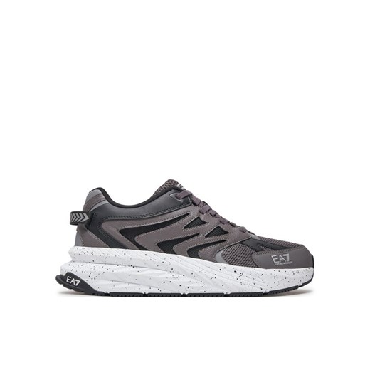Sneakersy EA7 Emporio Armani X8X194 XK408 U252 Szary ze sklepu eobuwie.pl w kategorii Buty sportowe męskie - zdjęcie 182023063