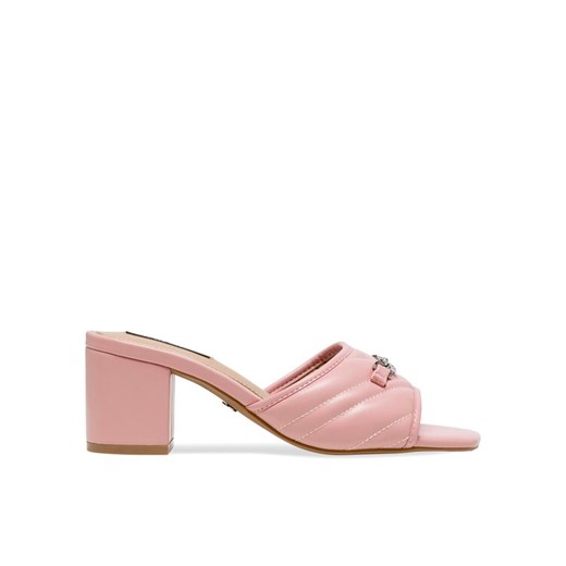 Klapki Nine West 123AL0687 Różowy ze sklepu eobuwie.pl w kategorii Klapki damskie - zdjęcie 182023162