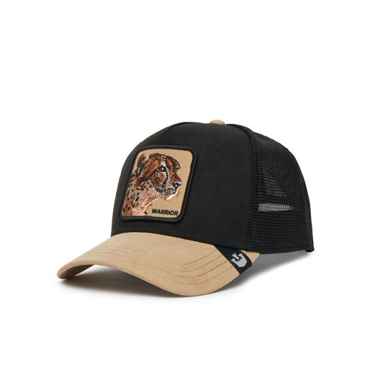 Czapka z daszkiem Goorin Bros The Suede Cheetah 101-1848-BLK Czarny ze sklepu eobuwie.pl w kategorii Czapki z daszkiem damskie - zdjęcie 182023172