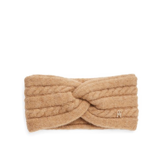 Opaska materiałowa Tommy Hilfiger AW0AW16971 Beżowy ze sklepu eobuwie.pl w kategorii Opaski damskie - zdjęcie 182023184