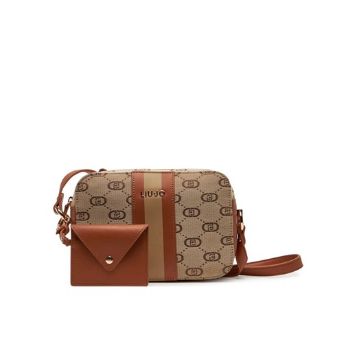 Torebka Liu Jo M Camera Case AA5159 T3846 Brązowy ze sklepu eobuwie.pl w kategorii Listonoszki - zdjęcie 182023202