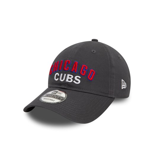 Czapka z daszkiem New Era Mlb Wordmark 920 Cubs 60503517 Szary ze sklepu eobuwie.pl w kategorii Czapki z daszkiem męskie - zdjęcie 182023244