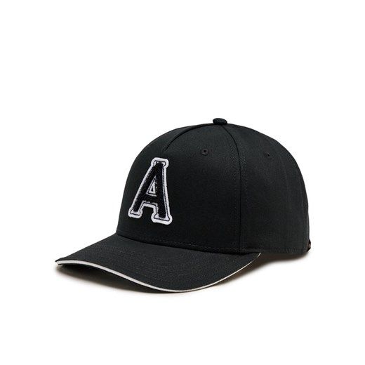 Czapka z daszkiem Alpha Industries College 146901 Czarny ze sklepu eobuwie.pl w kategorii Czapki z daszkiem damskie - zdjęcie 182023293