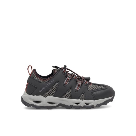 Sneakersy BASS OUTDOOR BA12A808 Szary ze sklepu eobuwie.pl w kategorii Buty trekkingowe damskie - zdjęcie 182023302
