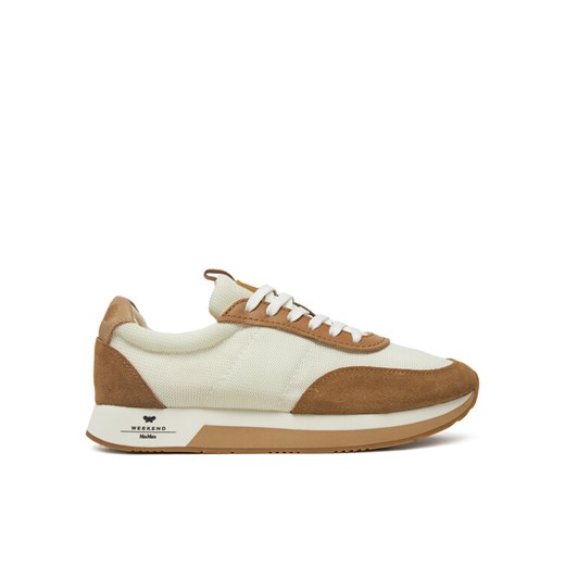 Sneakersy Weekend Max Mara 2515761074650 Brązowy ze sklepu eobuwie.pl w kategorii Buty sportowe damskie - zdjęcie 182023440