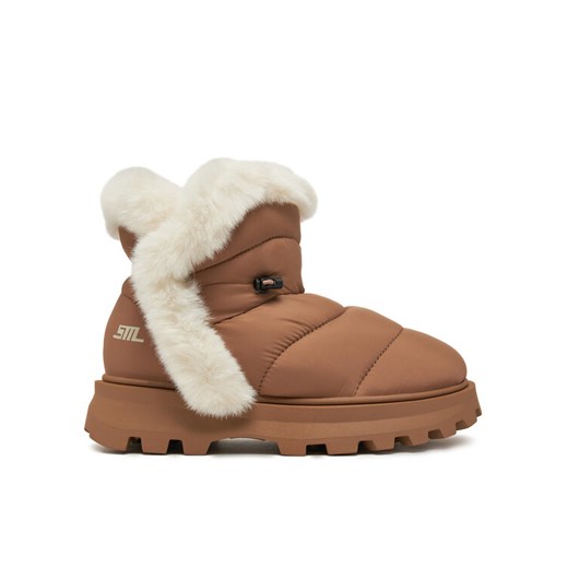 Śniegowce Steve Madden Frostee SM11003424 Brązowy ze sklepu eobuwie.pl w kategorii Śniegowce damskie - zdjęcie 182023602