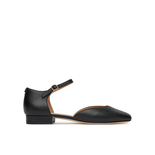 Półbuty LAUREN RALPH LAUREN Emelie 802961793001 Czarny ze sklepu eobuwie.pl w kategorii Balerinki - zdjęcie 182023631