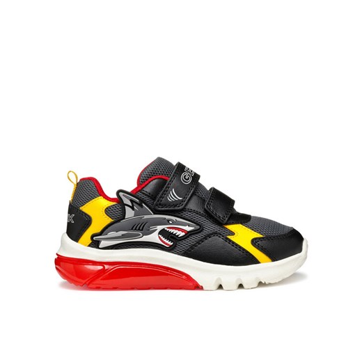 Sneakersy Geox J Ciberdron J55LBB 014BU C0070 M Szary ze sklepu eobuwie.pl w kategorii Buty sportowe dziecięce - zdjęcie 182023672