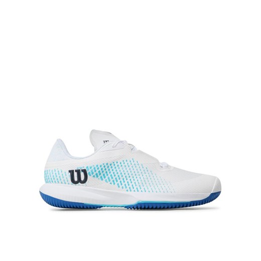 Buty do tenisa Wilson Wilson Kaos Swift 1.5 WRS330970 Biały ze sklepu eobuwie.pl w kategorii Buty sportowe męskie - zdjęcie 182023722