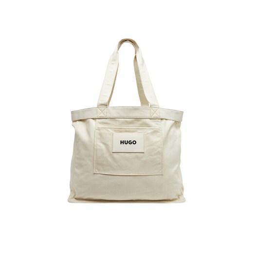 Torebka HUGO 50536267 Biały ze sklepu eobuwie.pl w kategorii Torby Shopper bag - zdjęcie 182023742