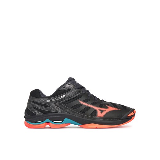 Buty halowe Mizuno Wave Voltage 2 V1GA2460 Czarny ze sklepu eobuwie.pl w kategorii Buty sportowe męskie - zdjęcie 182023764