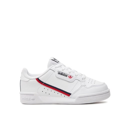Sneakersy adidas Continental 80 C G28215 Biały ze sklepu eobuwie.pl w kategorii Buty sportowe dziecięce - zdjęcie 182023783