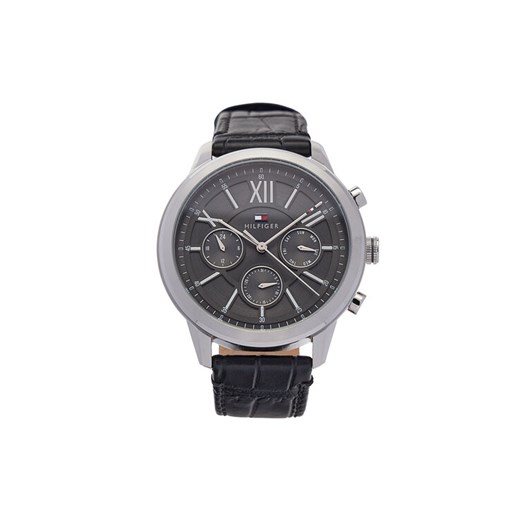 Zegarek Tommy Hilfiger Morrison 1710527 Czarny ze sklepu eobuwie.pl w kategorii Zegarki - zdjęcie 182023793