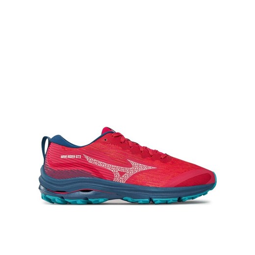 Buty do biegania Mizuno Wave Rider Gtx J1GD2279 Bordowy ze sklepu eobuwie.pl w kategorii Buty sportowe damskie - zdjęcie 182023851
