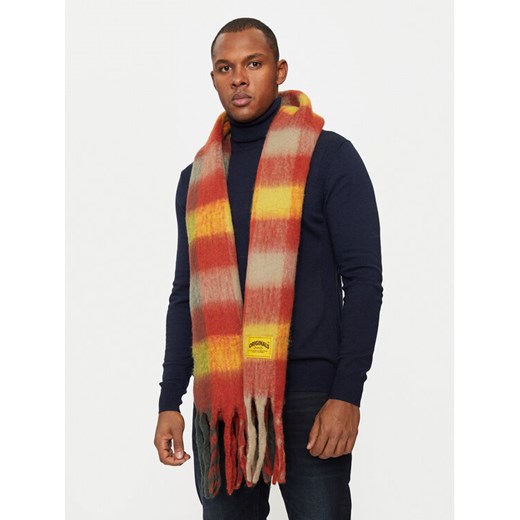 Szalik Jack&Jones 12263509 Brązowy ze sklepu eobuwie.pl w kategorii Szaliki męskie - zdjęcie 182023860