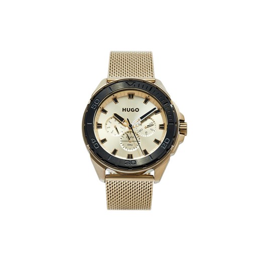 Zegarek Hugo Fresh 1530288 Złoty ze sklepu eobuwie.pl w kategorii Zegarki - zdjęcie 182023863
