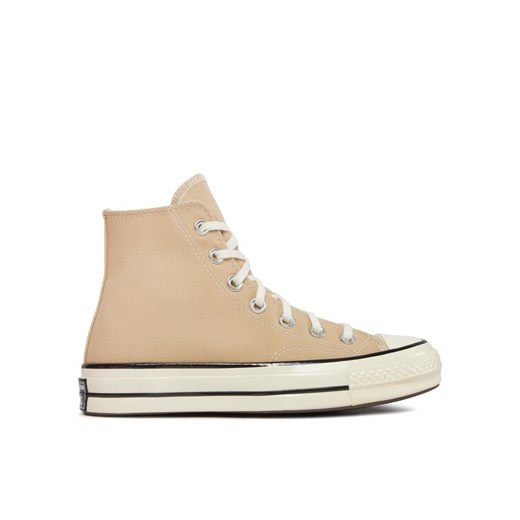 Trampki Converse Chuck 70 Vintage Canvas A03446C Beżowy ze sklepu eobuwie.pl w kategorii Trampki damskie - zdjęcie 182023930